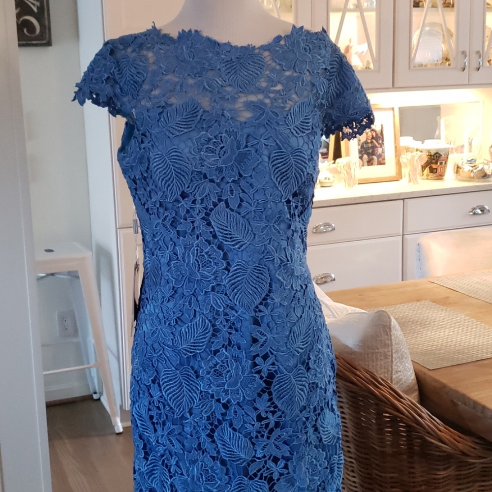 Cocktail dress in Ocean Blue